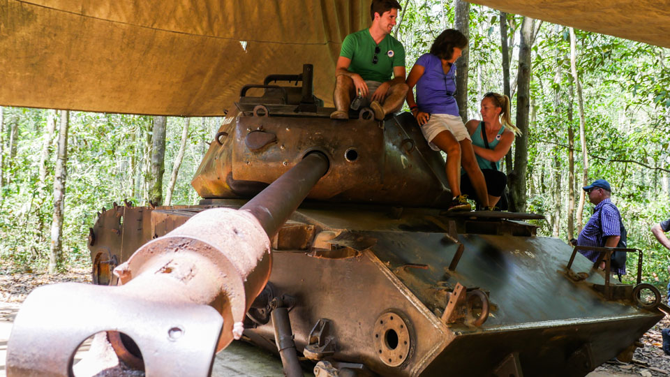 US M41 tank, Cu Chi